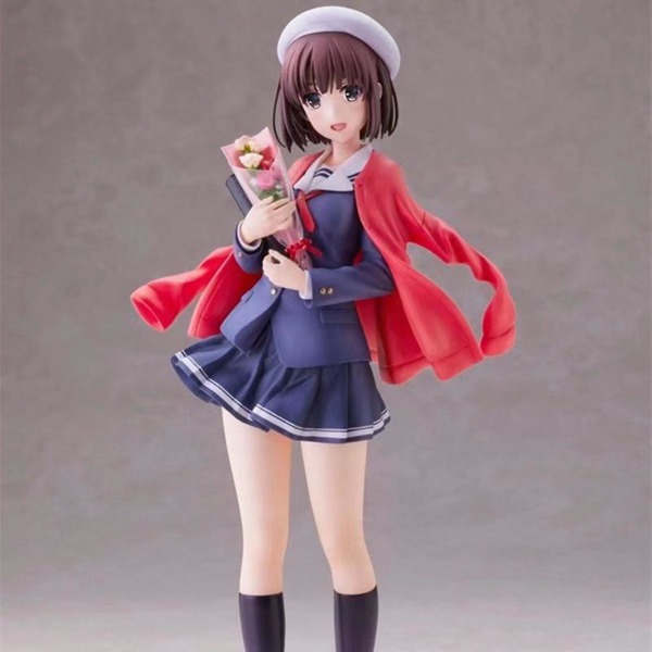 Anime-tjej Megumi-figur - Hur man uppfostrar en tråkig flickvän Modell för seriefigurer Födelsedagspresent-4