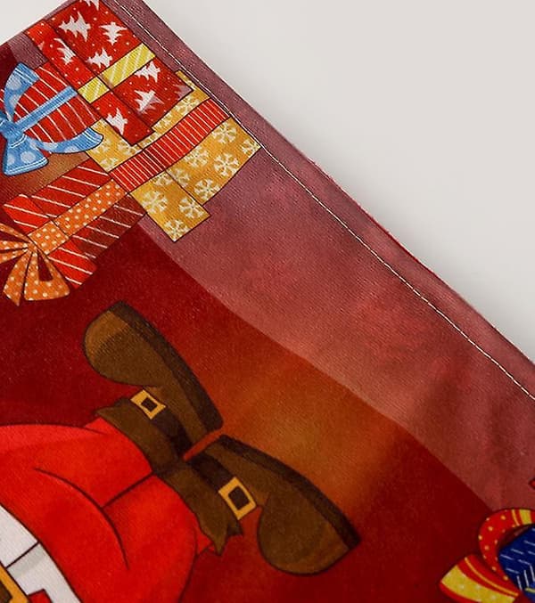 Julstolsöverdrag 3 stycken tomte snögubbe stolsryggöverdrag