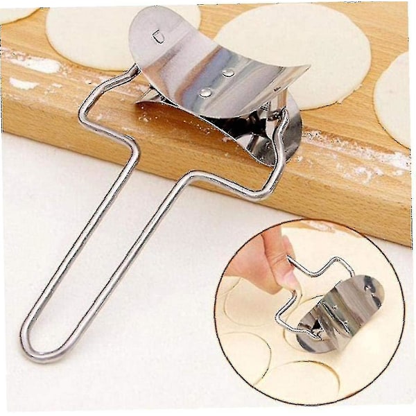 Dumplingform i rostfritt stål, 2-pack / Set med dumplingform i rostfritt stål