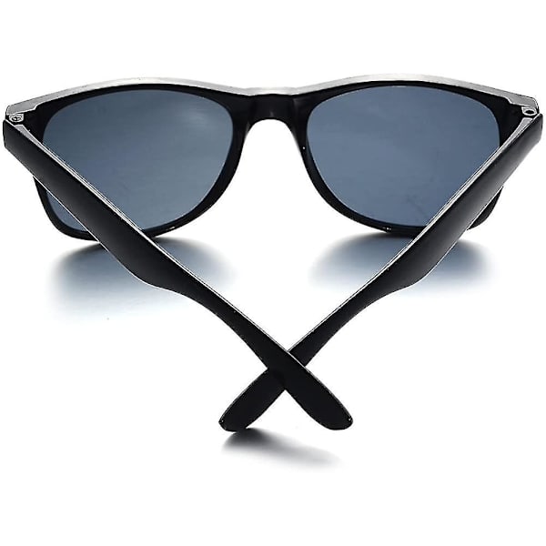 12st 80-talsnyhet svart festglasögonpaket för vuxna unisex 12svart