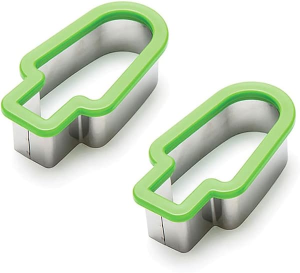 2-pack gröna isbitformer