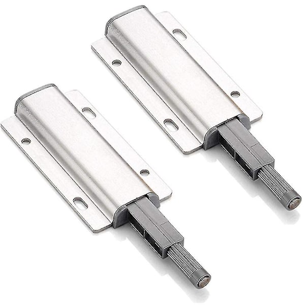 Tryckdörröppnare Elektromagnetisk dörr 4 stycken Tryckdörr Magnet Dörrstängare Kraft Tryck Öppna Dörren Magnetiskt Lås Skåpdörr Tryckare Låda Möbler