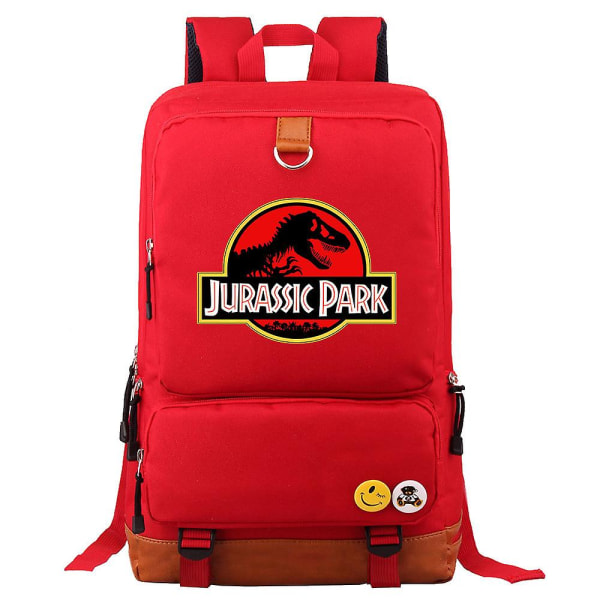 Dinosaur Adventure Fashion Book: Jurassic Park World Skolryggsäck för pojkar, flickor, tonåringar. Väska för kvinnor, skolväskor för studenter10