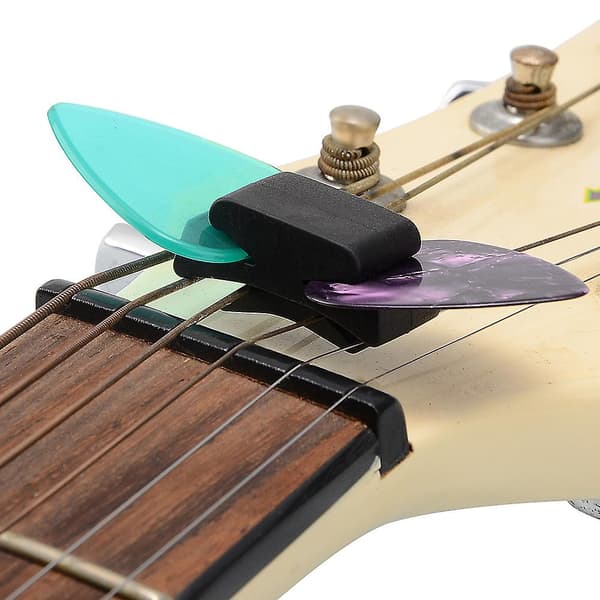 Akustisk gitarr stallpinnar, 6 st benstallpinnar inlagda abalone prick med gitarrpinnar dragare