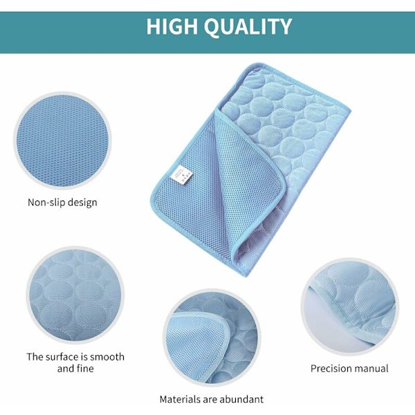 Cool Companion Pet Comfort Cooling Mat Bed Sleeping Mat for Dogs and Cats-M