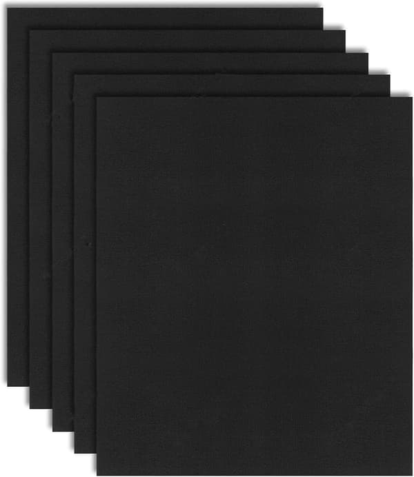 Grillmatta för utomhusgrillning, 33 x 40 cm, 5-pack