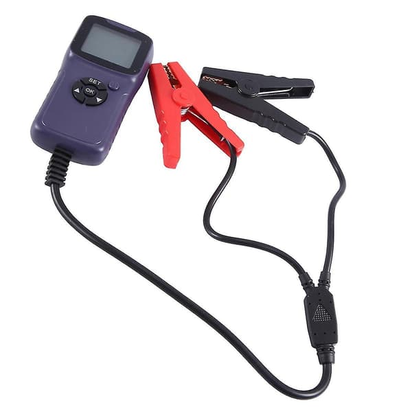 Fordonsbil LCD Digital Batteritestanalysator Autosystemanalysator 12v Bilbatteritestare Diagnostikverktyg