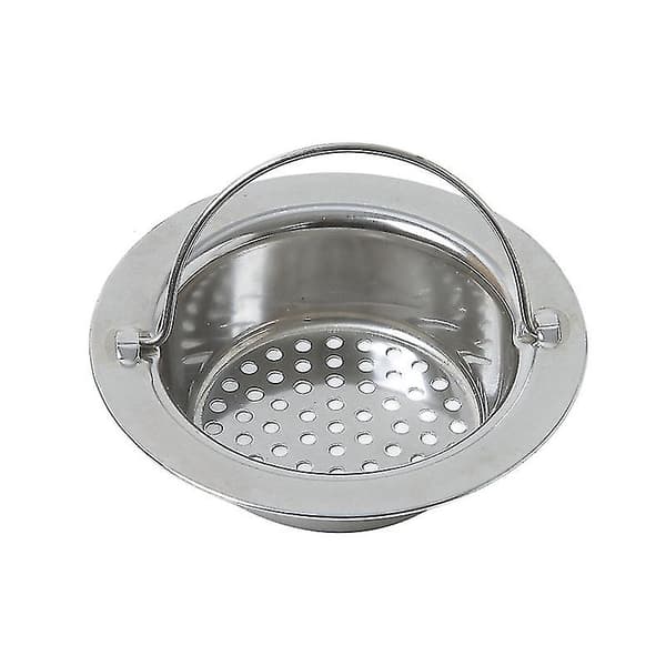 Annen vasktilbehør Kjøkkenvask Sil Strainer Avløps Plugg Avløps Plugg Filterkurv Rustfritt Stål 11cm Scrollsqy