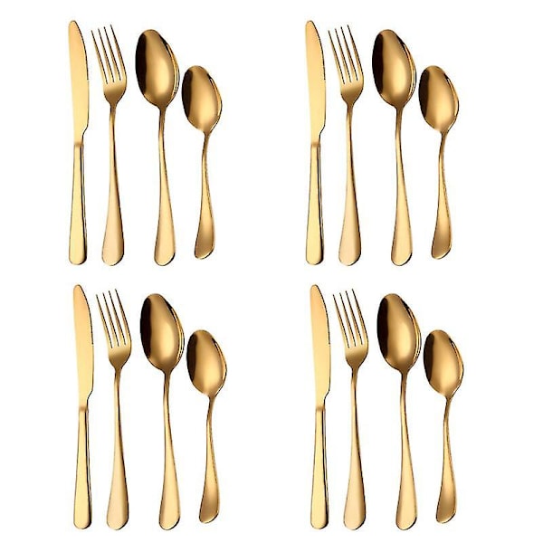 4 st Rostfria Bestickset