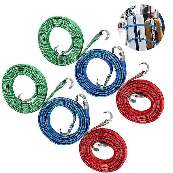 10 st Nylon Bagageremmar