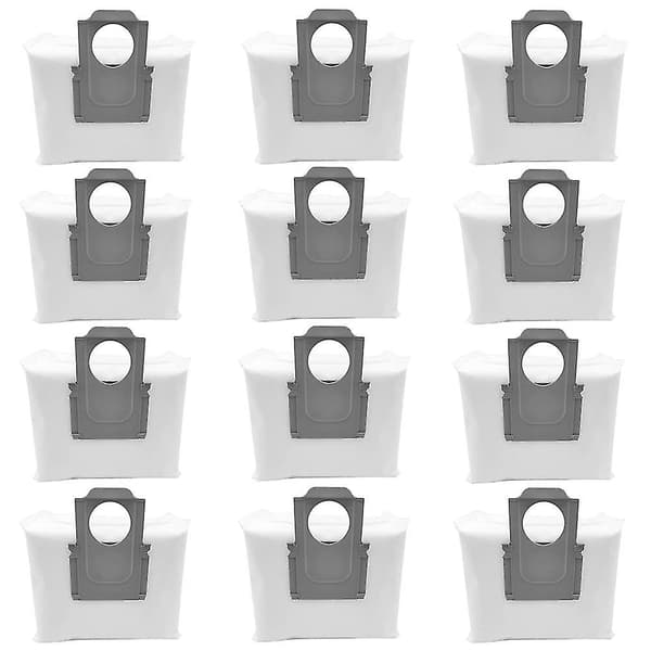 12-pack Ersättningsdammsugarpåsar för Roborock G10s G10s Pro T8 Q7