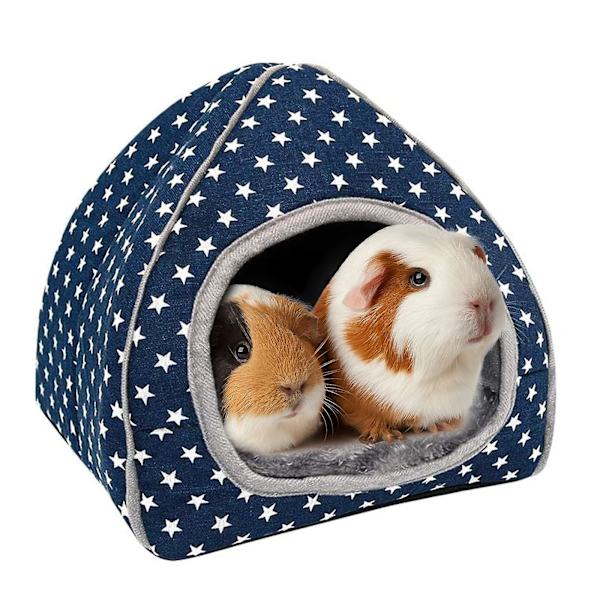 Marsvinsäng - Grottmysig Hamsterhus Stor Gömställe för Marsvin Fret Igelkott Chinchilla Skäggagam