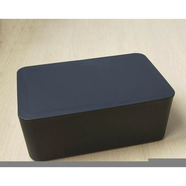 Vådservietter Opbevaringsboks Tissue Box Vådservietter Opbevaringsboks med låg Sort
