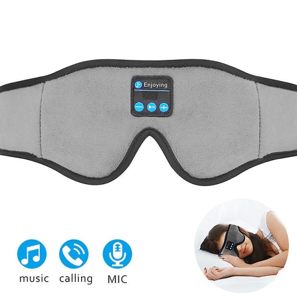 Sömnmask med Bluetooth hörlurar,sömnhörlurar Bluetooth sömnmask 3d-sömnhörlurar Bästa presenten och resor Essential 2st