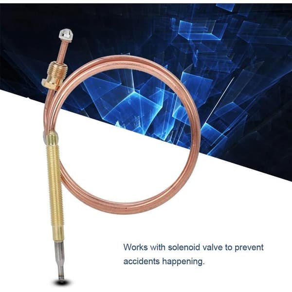 Gasspis Universal Termoelement Eldstad Ersättningssats Hantverkstillbehör Adaptrar (90cm)