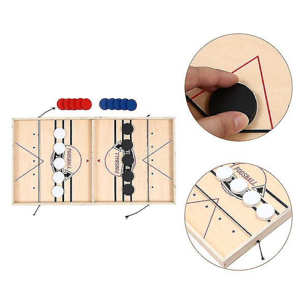 1 set Snabb Sling Puck Spel