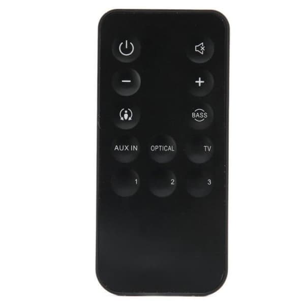 Fjärrkontroll, ABS, ingen programmering krävs, SB400 soundbar, TV Boost 93040000860.