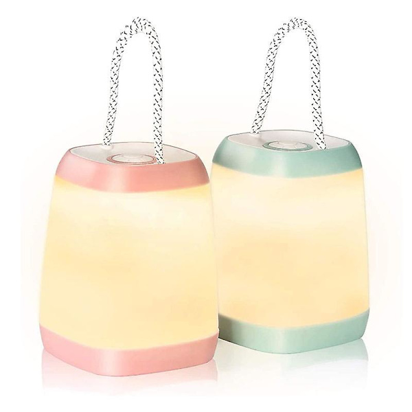 Campinglampa 2-pack Bärbar LED Tältlykta 3 lägen För Ryggsäckscamping Vandring Nödbelysning Batteridriven Lampa För Utomhus Och Inomhus