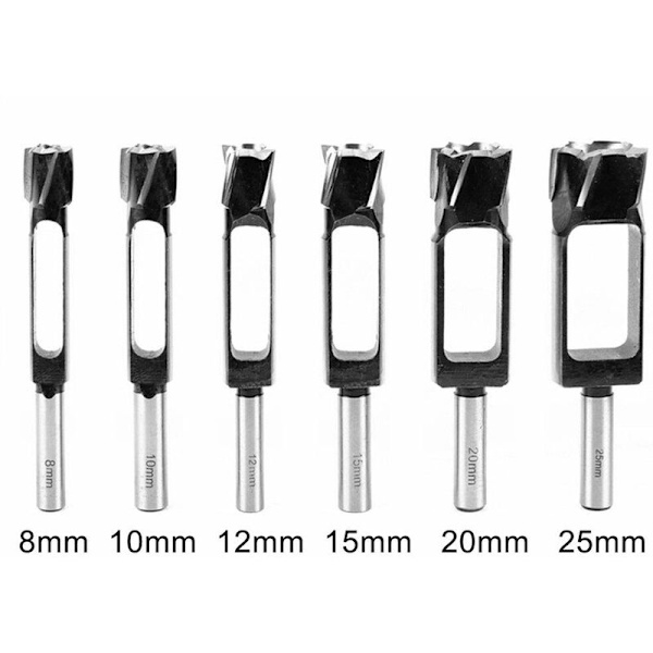 Syvätenonpora puusepäntöihin - Halkaisija: 8mm, 10mm, 12mm, 14mm, 15mm, 16mm, 18mm, 19mm, 20mm, 25mm, 30mm, 35mm, 40 mm