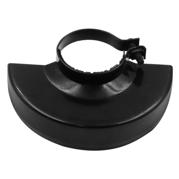 Hjulskydd i svart metall för 125 mm vinkelslip