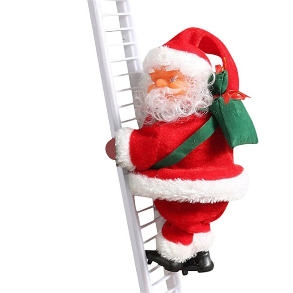 Juldekoration Tomte Elektrisk Klättrande Hängande Julpynt (2-pack)