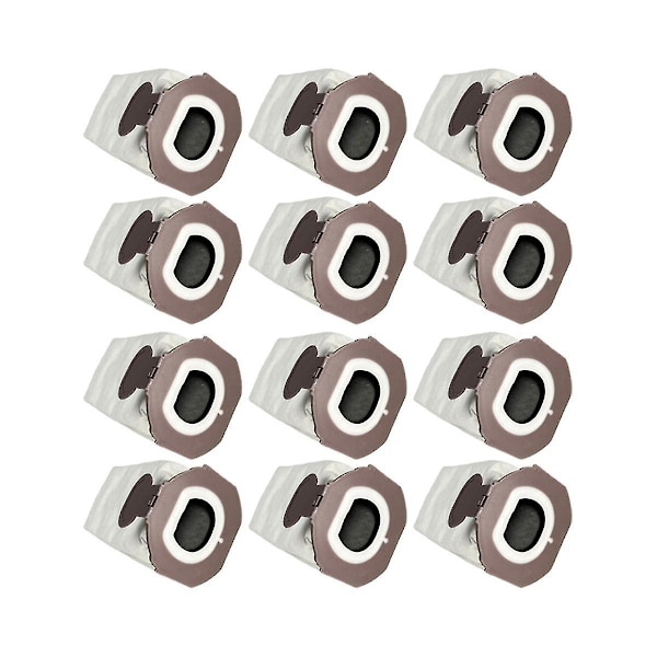 12-pack dammsugarpåsar för Kobold Vk7 Fp7 dammsugarpåsar filterpåse ersättning