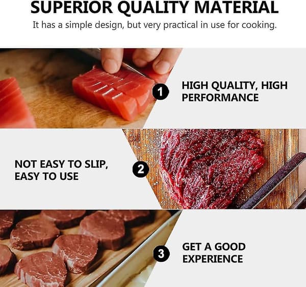 Köttmörare i rostfritt stål, rullande köttmörare, köttvalshammare, mjukgörare