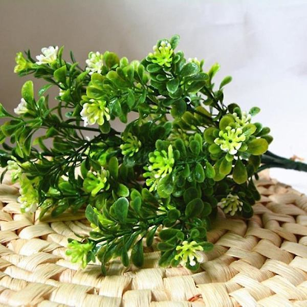 1 Bukett Konstgjord Falsk Blomma Gräs Växt Hem Kontor Bröllopsdekor