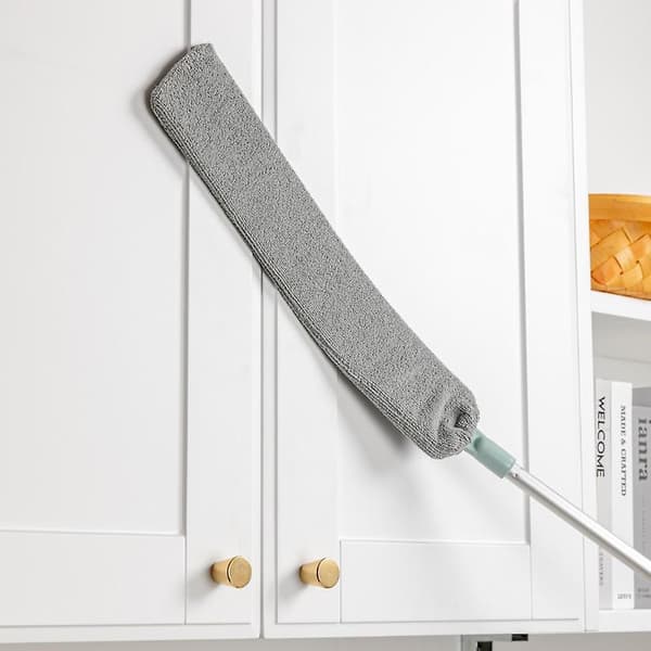 Rostfritt stål handtag platt mopp