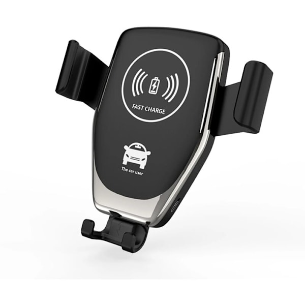 2 i 1 Qi-oplader??t bil mobiltelefonholder bilinduktions mobiltelefonholder bil trådløs hurtigoplader bil trådløs holder 10W
