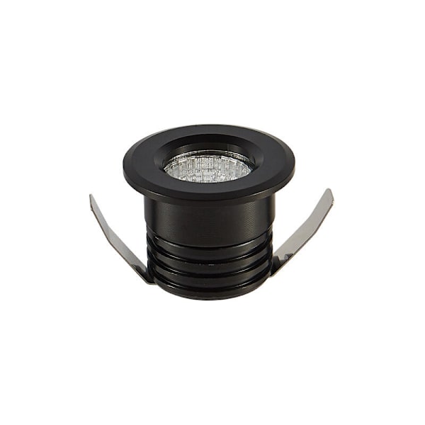 LED-upotettu puinen puutarhavalaisin IP67 vedenpitävä ulkovalaisin 3W DC12V lämmin valkoinen valo minivalaisinsetti kattoon portaisiin