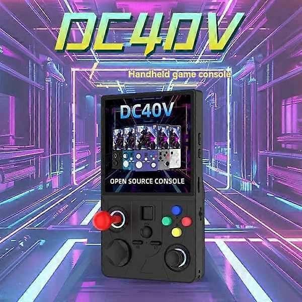 DC40V Retro Handhållen Spelkonsol 4,0-tums IPS-skärm Linux WiFi GamePad RGB-ljuseffekt Stöder 30+ emulatorer A