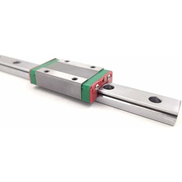 Mini Linjär Rail Guide 100/150/200/250/300/350mm Slide Rail Guide med MGN12H Vagnblock för 3D-skrivare och CNC-maskin