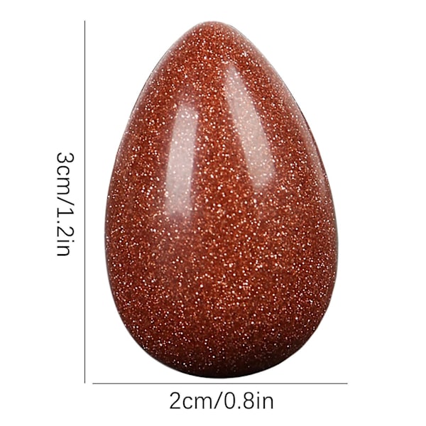Naturlig Tumblad Sten Healing Crystal Chakra Polerad Ädelsten För Påskpresent