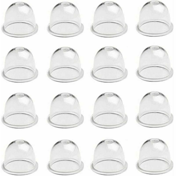 16 st Primer Bulb för Förgasare 19 mm Bensin Primer Bulb för Trimmer Röjsåg Trimmer Motorsåg