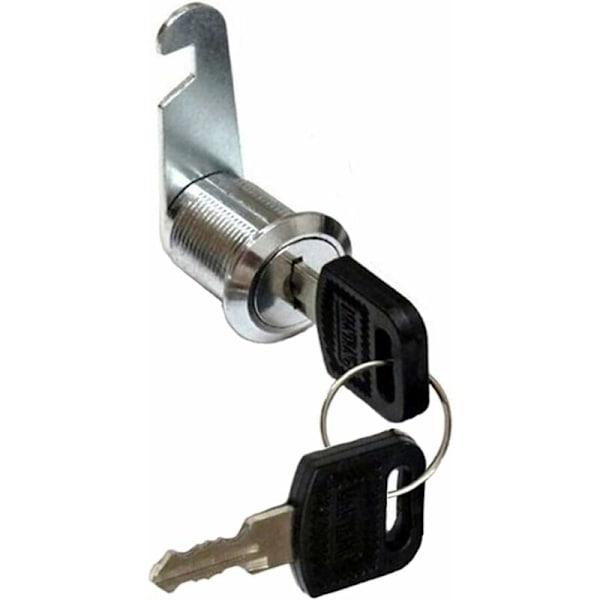 Cylinderkamslås, Skåpsdörrslås, Cylinderkamslås för Låda Brevlåda, 30mm