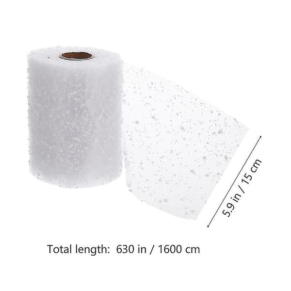 4 rullar snö poly mesh band