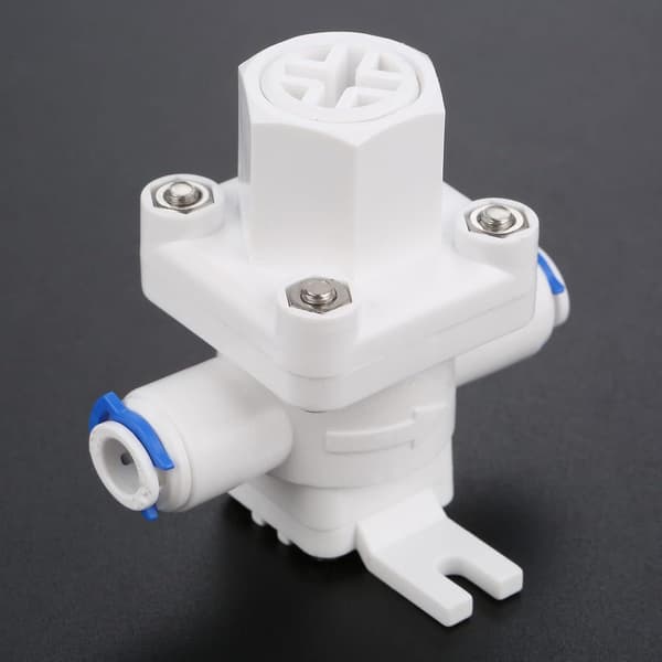 Ro vattentrycksavlastningsventil, yetaha plastvattentrycksavlastningsregulator tryckreducerande regulator 1/4\" O.D.