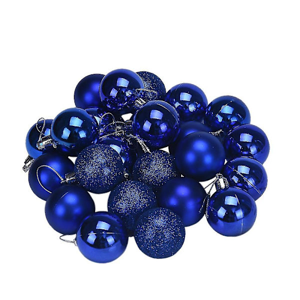Julgranspynt i plast, 4 cm, 24 st