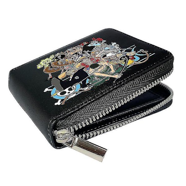 One Piece Animation Peripheral Zipper Pu Plånbok #16-4