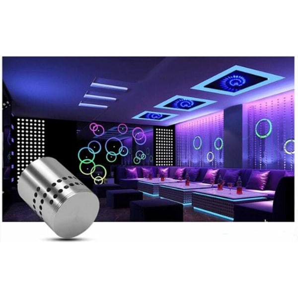 3W LED-væglampe i aluminium, moderne loftslampe, perfekt til badeværelse, gang, stue, soveværelse, trappe, altan, værksted, KTV-bar. (RGB)