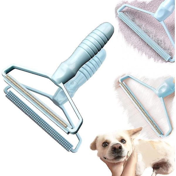 Shxx Bärbar epilator, depileringsborste, luddvals, husdjurshår Smo, hårboll snabb epilator för kläder och soffa, återanvändbar gummiborste ( )