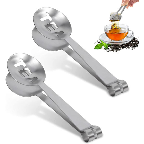 2 st isbitstänger, tepåsetång