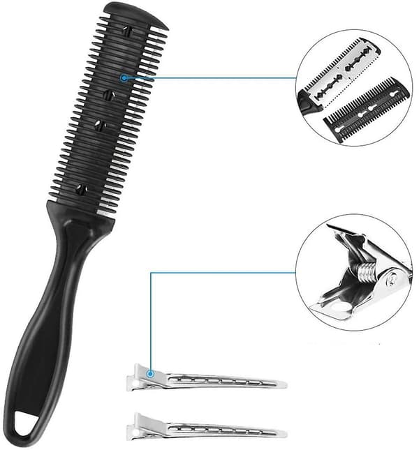 Professionella hårsaxar set, 10 delar hem och salong sax set