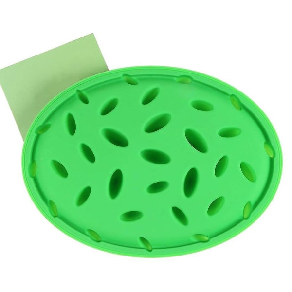 25*18cm Oval Grön Liten Husdjur Slow Food Skål
