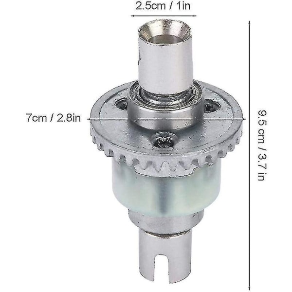 PX 9300-07a Fjärrkontrollbil metall differentialmontering 1:18 fjärrkontrollbil