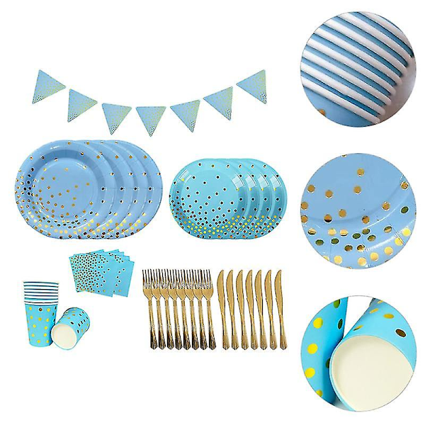 1 set Party Tallrikset