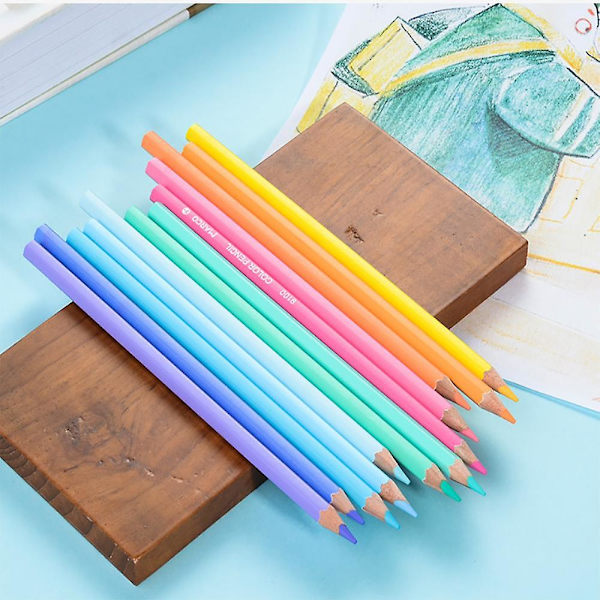 Faber-Castell 201910 - Buntstifte Sparkle Pastell, 12er Metalletui