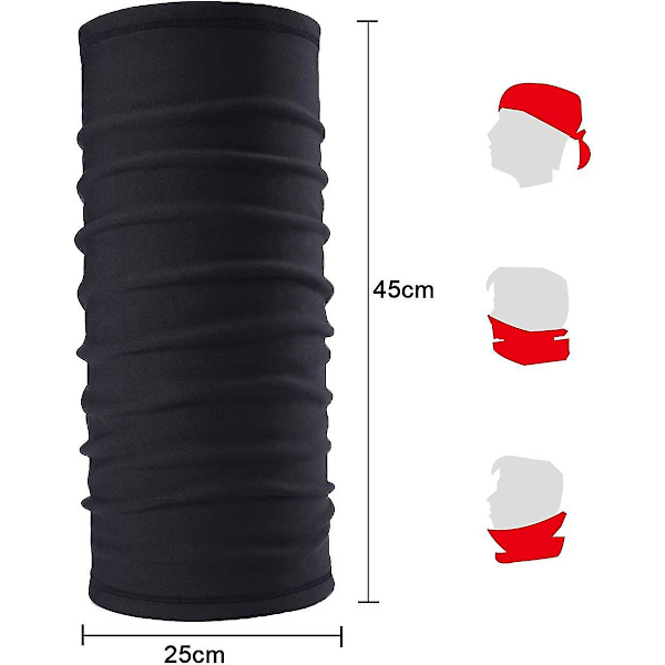 Herr Nackvärmare Fleece Vindtät Lmell För Lmell Herr Dam Elastisk nackdamask Vinter Thermal Multifun-1