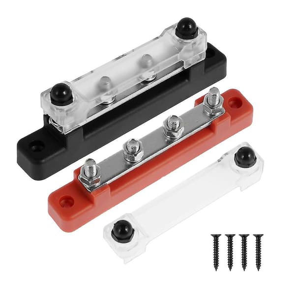 Power , samlingsskena Kopplingsblock Batteri Samlingsskena Terminalblock Jord Anslutning Bl